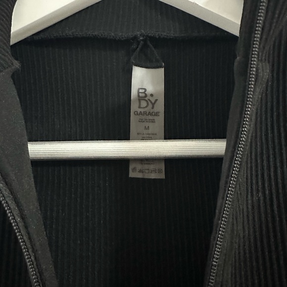 Garage Black Mock-neck Bodysuit In Size Medium. - Picture 3 of 3